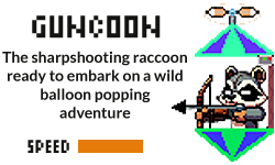 textarcher racooncharacter